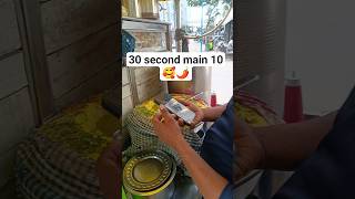 30 Second Main 10 Golgappa Challenge