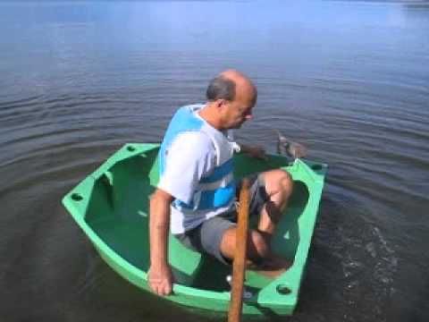 Rocking the Halfpea, the smallest dinghy in the world ...