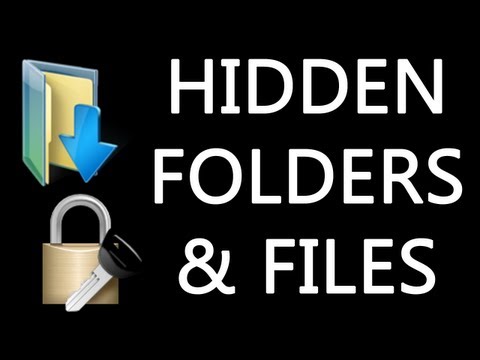 How to: Completely hide a folder or file in Windows