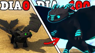 I Became The Alpha Dragon The Sad Story Of The Night Fury Ark 100 Days