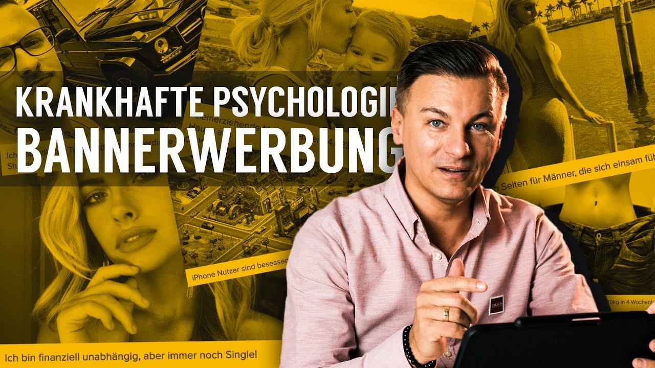 Die krankhafte Psychologie hinter Bannerwerbung
