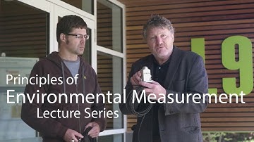 Principles of Environmental Measurement Lecture Series-Introduction
