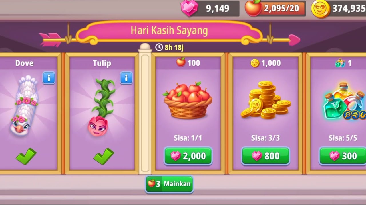 WORMSZONE Update Hari Kasih Sayang Day 15