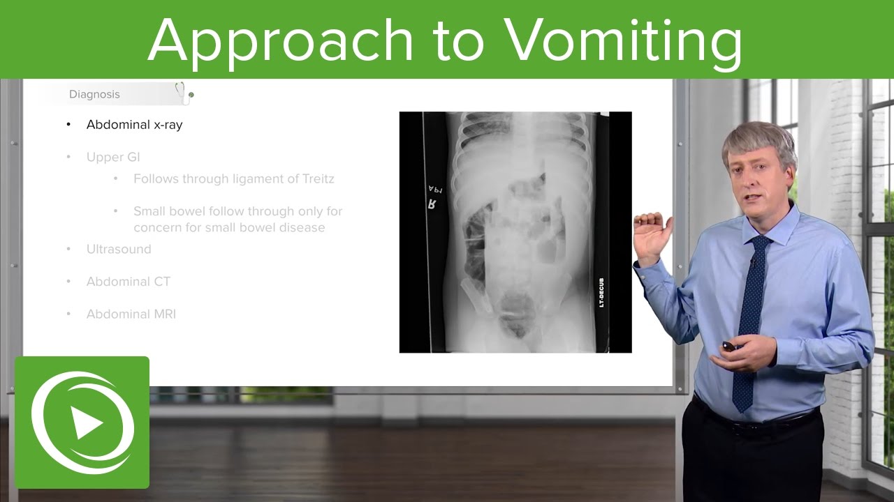 Approach to Vomiting: History  &  Physical Exam Findings – Pediatric Gastroenterology | Lecturio