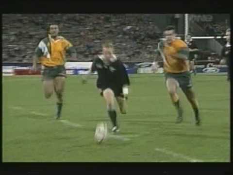 Jeff Wilson Try, All Blacks vs Wallabies 1997 MCG