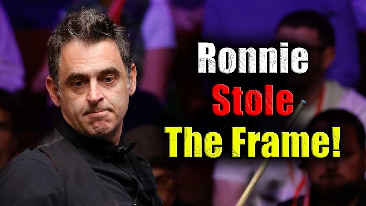 Ronnie O'Sullivan Truly Cared About This Crucial Match!