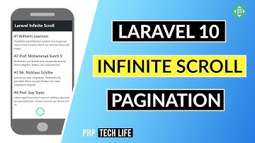 Laravel 10 Infinite Scroll Pagination | Source Code | PHP Tech Life Hindi