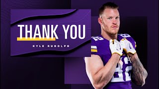 Minnesota Vikings Say Farewell To Kyle Rudolph