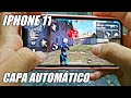 PRIMEIRA VEZ JOGANDO IPHONE 11 FREE FIRE ULTRA 60FPS CAPA AUTOMÁTICO