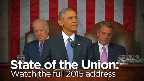 SOTU: Watch the full 2015 State of the Union address