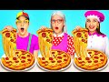 DESAFIO DE COZINHA IO VS NONNA 👵🍪 Utensílios de cozinha e dicas para os pais by 123 GO! TRENDS