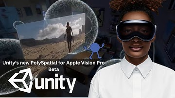 Unity’s new PolySpatial for Apple Vision Pro Beta Version Sign Up ! Nested Mango