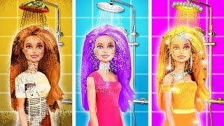 POOR vs RICH vs GIGA RICH DOLL 💸 Extreme Makeover Ideas by Yay Time! STAR