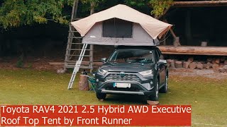 DEMO & REVIEW: Toyota RAV 4 Roof Top Tent | First time sleeping in a car tent