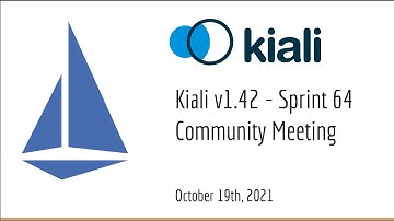 Kiali Sprint 64 Demo [v1.42] - Service mesh management for Istio