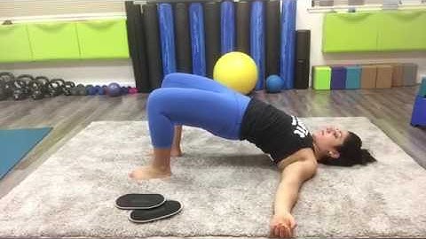 Sliders for the hamstrings!