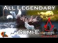 ALL 5 Legendary Sumi-E - Assassins Creed: Shadows
