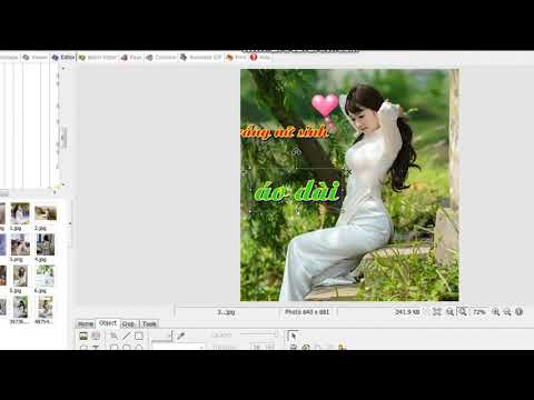 Chỉnh sửa ảnh đơn giản với photoscape