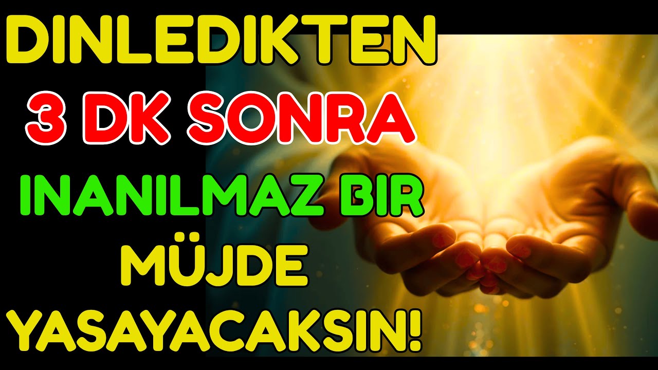 Bu Salavatı Dinledikten 3 DK Sonra Hayatınızı Değiştirecek Bir Müjdeye Hazır Olun!