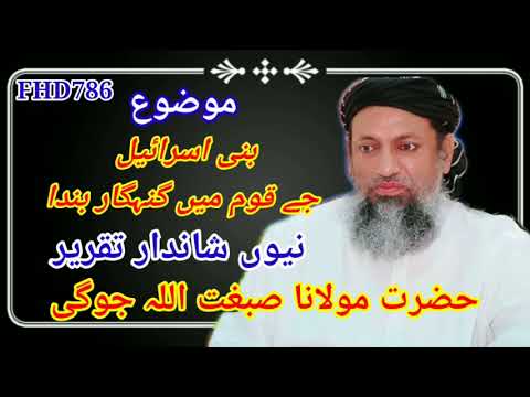 Hazrat molana sibgatullah jogi new taqreer2022      fhd787