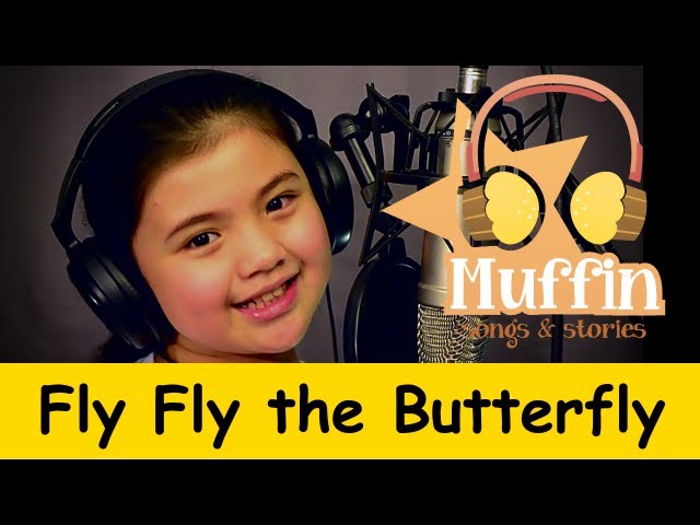 Fly fly the Butterfly | Family Sing Along - Muffin Songs class=