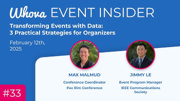 Transforming Events with Data: 3 Practical Strategies for Organizers [Event Insider 33]