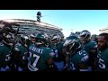 Philadelphia Eagles: 360 View Of Pre-Game Huddle