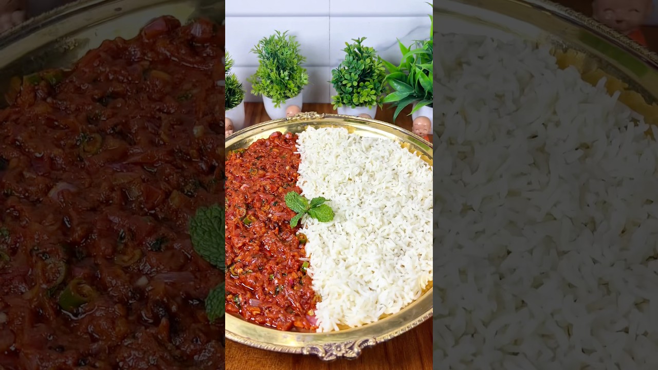"Viral Tomato Chutney"🍅🔥 (Better than Sabzi?) 