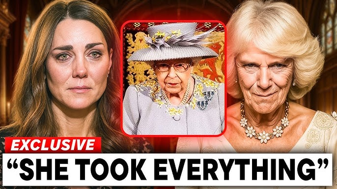 Princess Catherine BREAKS IN TEARS After Learning What Camilla Did to Queen Elizabeth - YouTube
