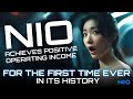 How did Nio achieve positive operating income in Q4 2025