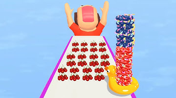 Pancake Run Gameplay Walkthrough All Levels iOS,Android Mobile Game Relax New Update Level CVCWMEX