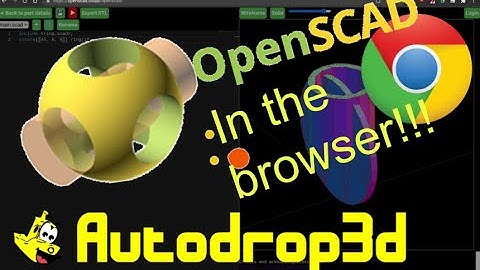 OpenSCAD.cloud in browser with multi file includes