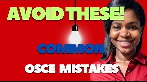 Avoid These NMC OSCE Mistakes | How to Pass Your OSCE First Time!")