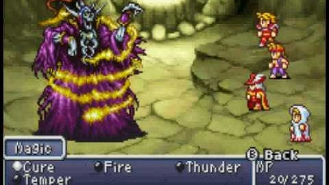 Final Fantasy 1 Boss Battle 4: Lich