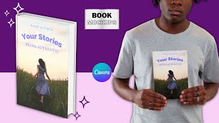 Create Book mockups  Free and easy on Canva