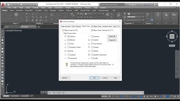 AutoCAD Basic Tutorial: Object Snaps