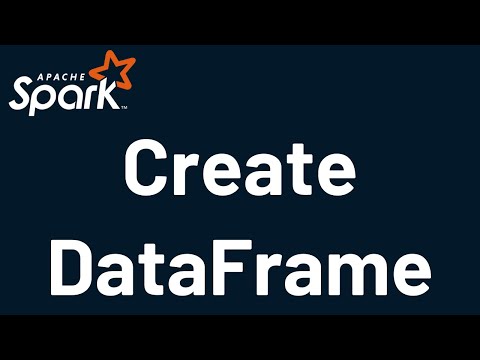 Video: Hur gör jag en PySpark DataFrame från en lista?
