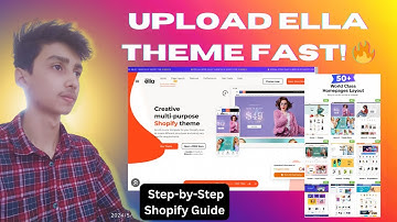 How to Upload Ella Theme on Shopify IN BANGLA | Easy Step-by-Step Guide for Beginners