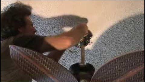 How to install a ceiling fan remote control module