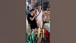 Ladyboy Picking Up A Lonely Tourist In The Streets of Bangkok , Thailand  #thailand #bangkok