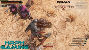 Farming For Crafting Thralls - Conan Exiles Age of Sorcery Chapter 2, Single Player on PC [E9]