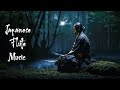 Calm harmonies during a quiet night  japanese flute music for meditation soothing healing