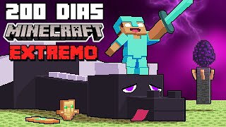 ¿Puedes Sobrevivir 200 Días en Minecraft Extremo?