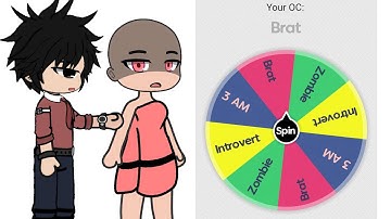 Making an OC With Random Wheel Generator...But Being 101% Honest 😡😰 (Trend...)