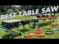 Best table saw milwaukee dewalt skilsaw ridgid 2024
