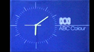 My ABC TV clock!