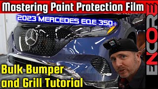 How To Bulk a Bumper and Grill ☑ PPF Installation Tutorial [Mercedes EQE 350 Guide]