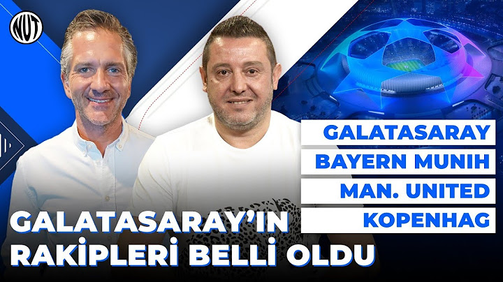 Nihat Kahveci Galatasaray'ın Şampiyonlar Ligi'ndeki Rakiplerini Yorumluyor | Nebil Evren