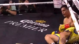 Mario Barrios knocks down FABIÁN MAIDANA highlights #boxing #sports #champion