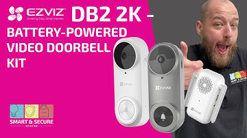 EZVIZ DB2 2K – Battery-powered Video Doorbell Kit